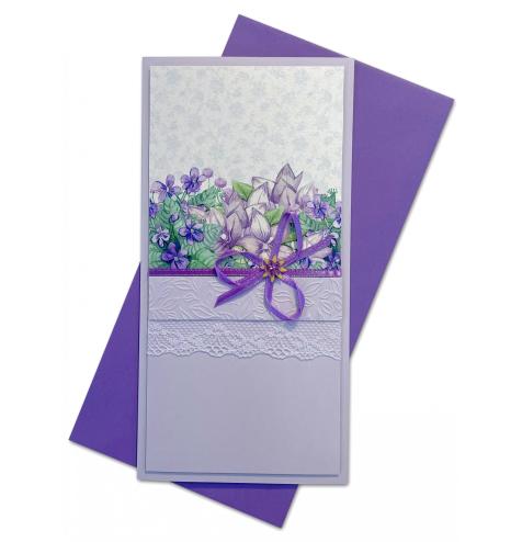 Handmade double folded card