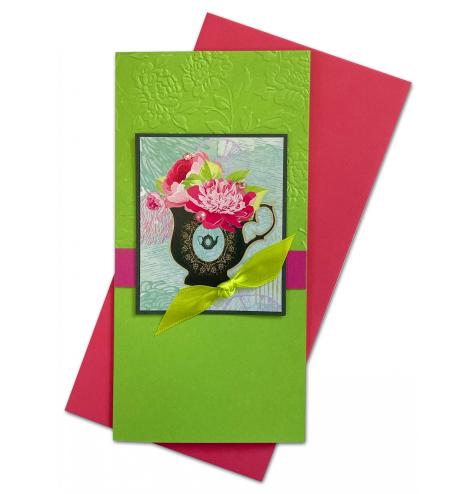 Handmade double folded card