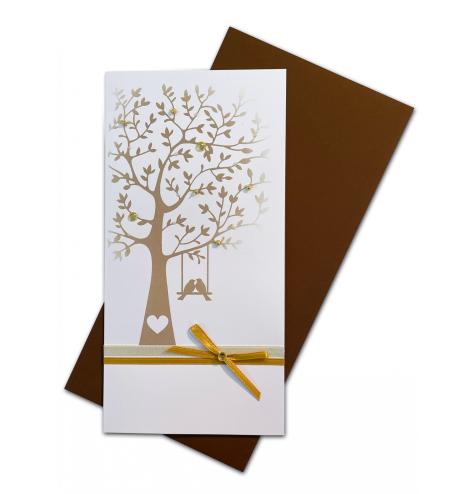 Handmade double folded card