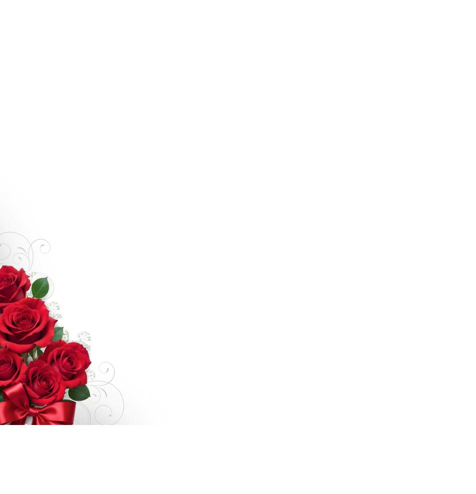 Standard double card, print inside