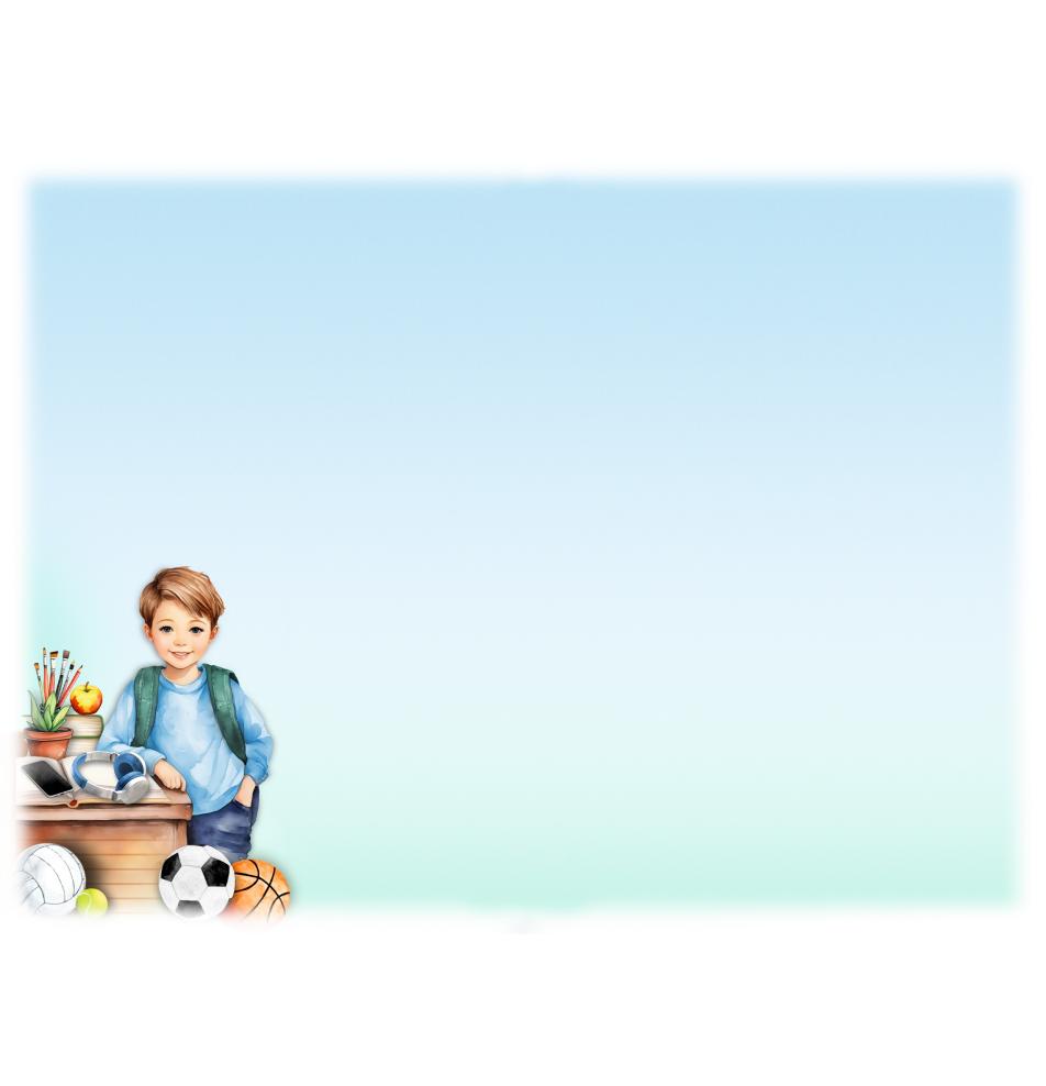 Standarta dubulta kartīte, apdruka iekšpusē