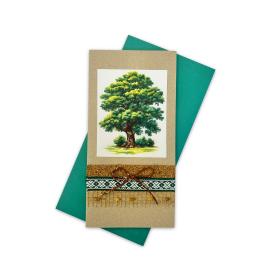 Handmade double folded card RD 1338