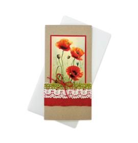 Handmade double folded card RD 1347