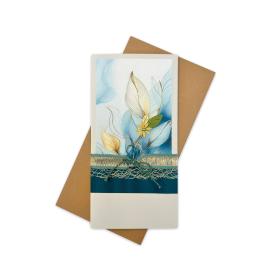 Handmade double folded card RD 1356