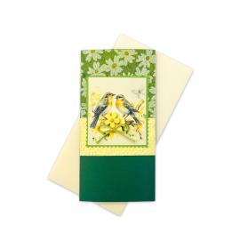 Handmade double folded card RD 1359