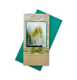 Handmade double folded card RD 1372