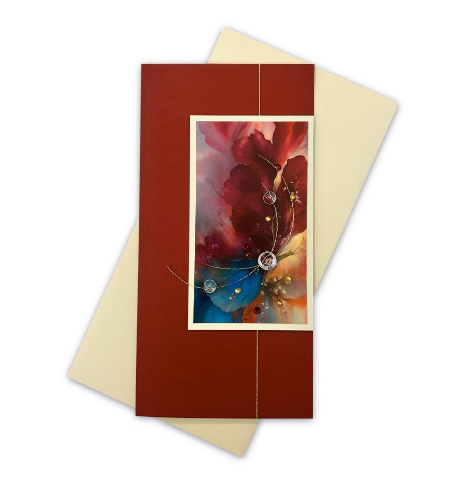 Handmade double folded card