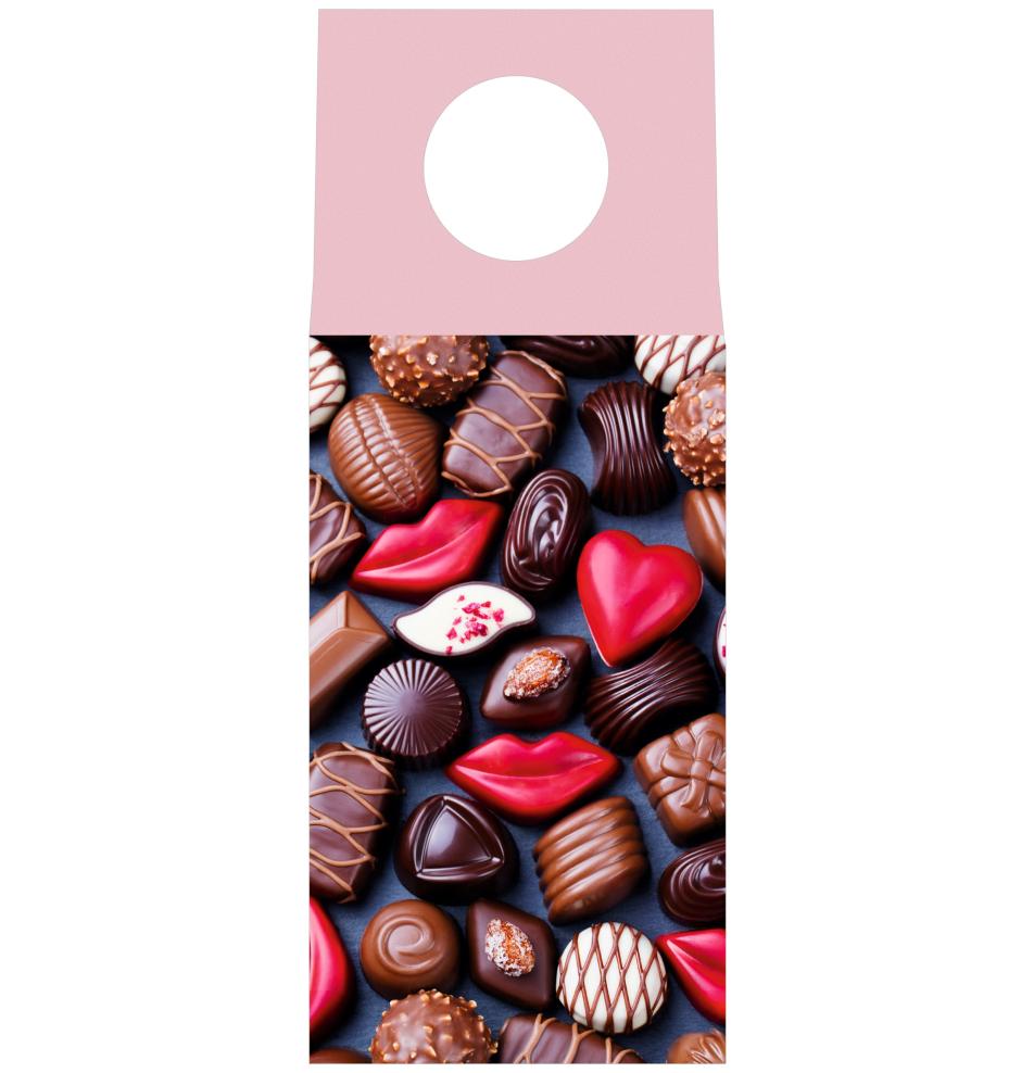 Money envelope card for bottle