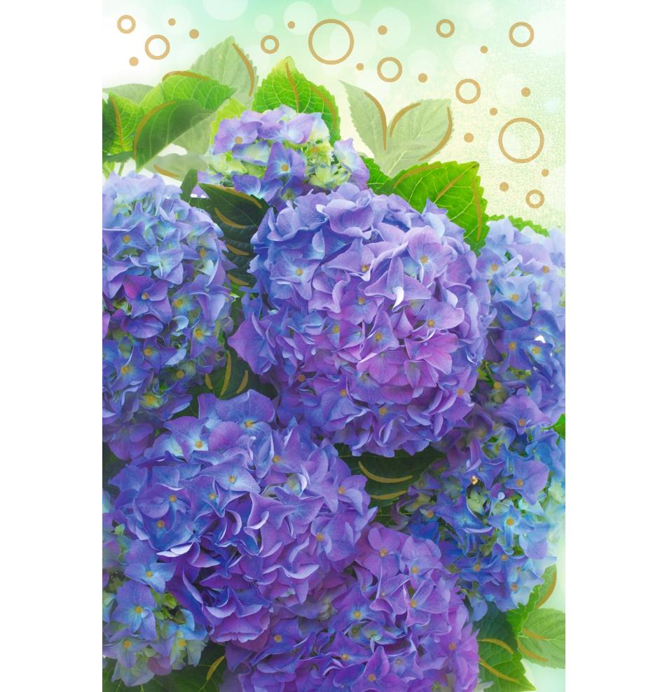 Standard double card, print inside