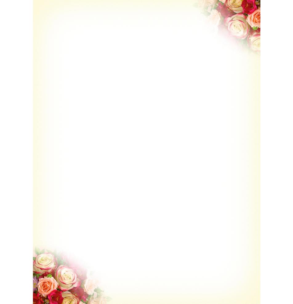 Standard double card, print inside