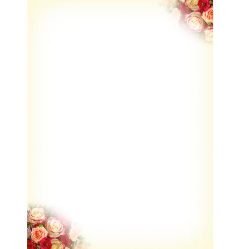Standard double card, print inside