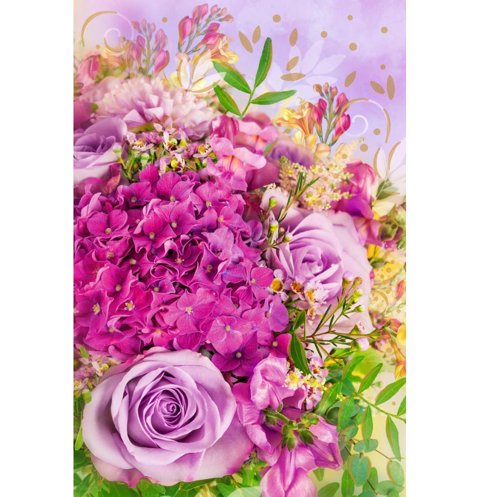 Standard double card, print inside