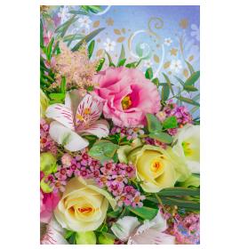 Standarta dubulta kartīte, apdruka iekšpusē 26855