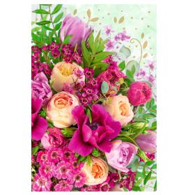 Standarta dubulta kartīte, apdruka iekšpusē 26856