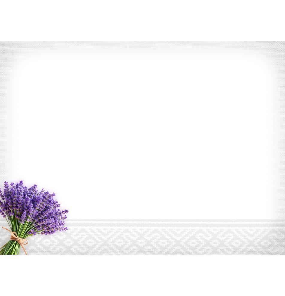 Standarta dubulta kartīte, apdruka iekšpusē