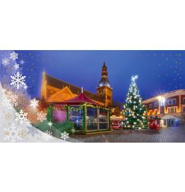 Dubulta kartīte, apdruka iekšpusē 24599