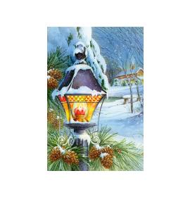 Dubulta kartīte, ar aploksni, sadarbībā ar Servisa suņu biedrību Teodors 24712