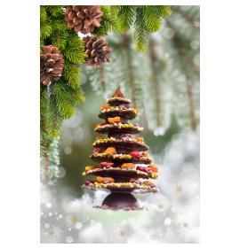 Standarta dubulta kartīte, apdruka iekšpusē 24528