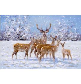 Standarta dubulta kartīte, apdruka iekšpusē 24557