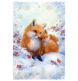 Standarta dubulta kartīte, apdruka iekšpusē 24570