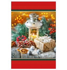 Standarta dubulta kartīte, apdruka iekšpusē 24571